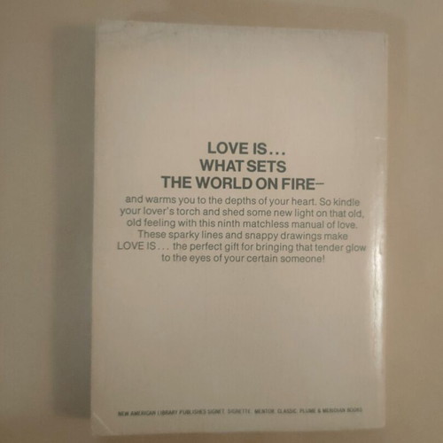 Love Is...#9 English Edition 1974 used