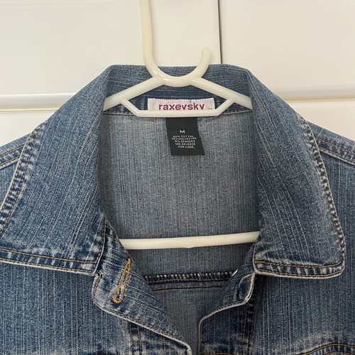 Denim set jacket and pants by Raxevsky used, blue