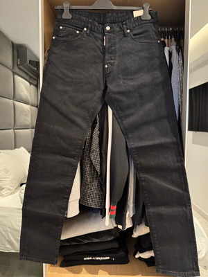 Dsquared Jean slim fit μέγεθος 48 σαν καινούργιο, μαύρο
