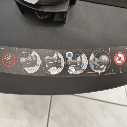 Cybex Aton M baby car seat used with Bexa stroller adapters