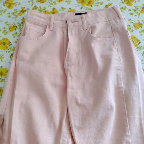 Jeans salmon color like new, size S / 36 / 8