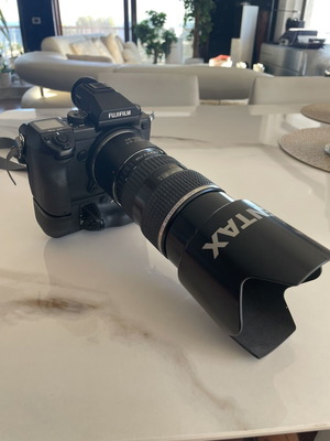 Fujifilm GFX 50s camera with lens and accessories like new