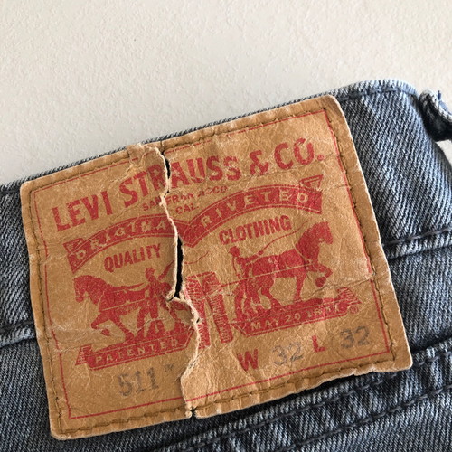 Levi's 511 παντελόνι μεταχειρισμένο, μέγεθος 32-32, γκρι
