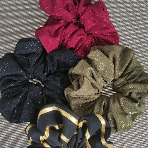 Handmade Scrunchies New In Various Colors And Fabrics