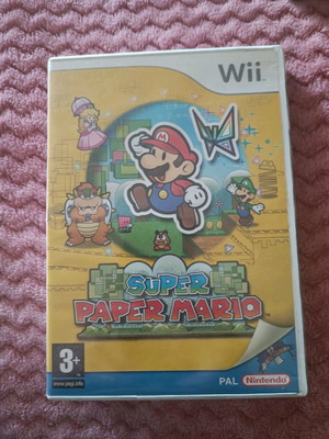 Super Paper Mario Nintendo Wii PAL like new, complete with box and manual