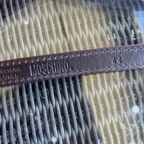 Moschino red belt like new