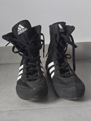 Adidas boxing boots, black, size 38