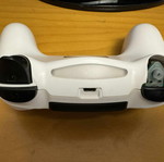PS4 controller functional, missing R2 button, battery very good