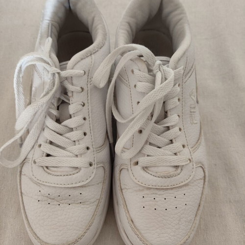 Fila A Low women's white sneakers size 37.5 like new