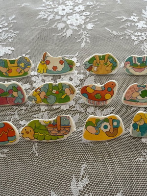 Vintage Pin y Pon Famosa El Greco φιγούρες πακέτο 12 σαν καινούργιο