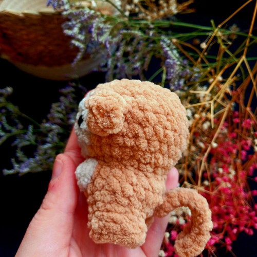 Handmade Amigurumi Monkey Plush Toy