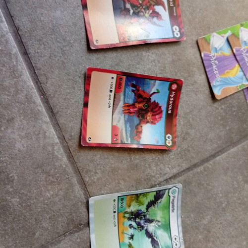 Pokemon and other used cards