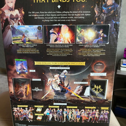 Tales of Arise Collector's Edition Xbox One Series X new
