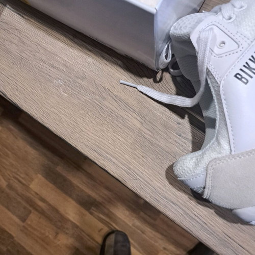 Bikkemberg men's sneakers new, white, size 42