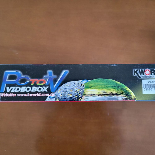 KWorld PC to TV Video Box like new