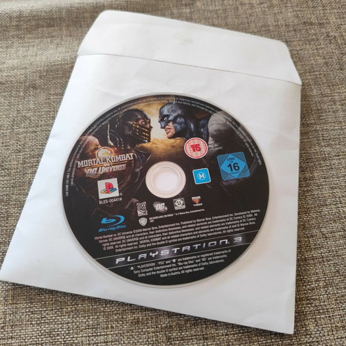 Mortal Kombat vs DC Universe PS3 game used, fighting