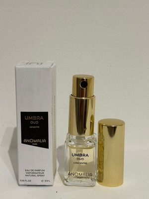 Anomalia Paris Umbra Oud 5ml mini perfume new Eau de Parfum