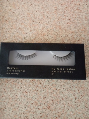 Radiant Professional My False Lashes Natural Effect 01 like new