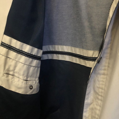 Bentonville jacket used, gray-white, size 52