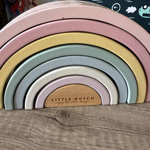 Little Dutch wooden rainbow like new