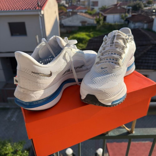 Nike Air Zoom Pegasus Premium 47.5 like new, white-photo blue