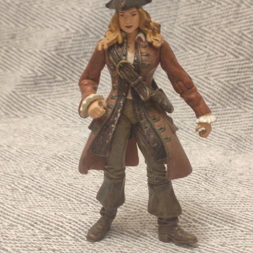 Elizabeth Swann figure used, Pirates of the Caribbean, Zizzle 2006 vintage