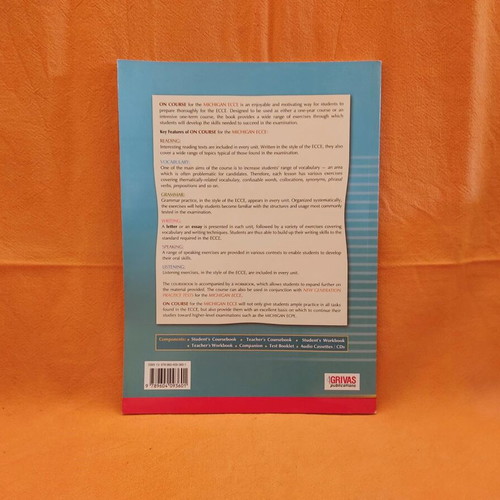 On Course For The Michigan ECCE set of 3 volumes like new