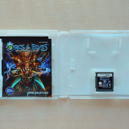 Orcs & Elves Nintendo DS used, complete with case and manuals