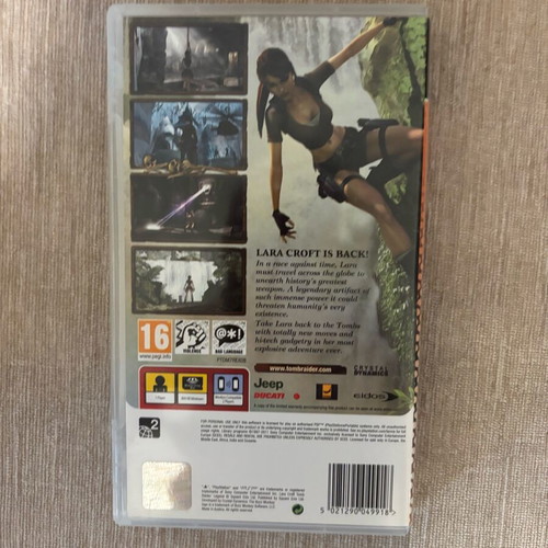 Tomb Raider Legend PlayStation Portable PSP used complete