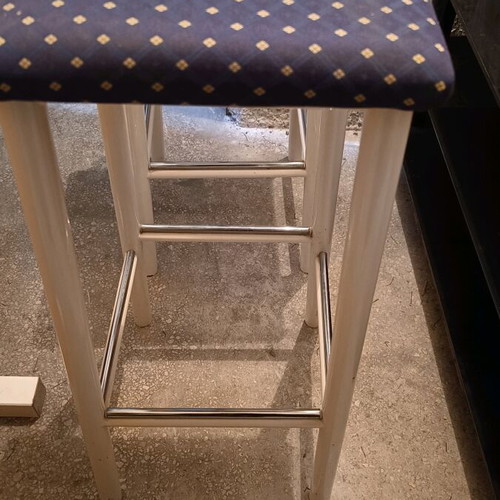 Stools like new, set of 2 for bar, seat 30x30 cm, height 75 cm