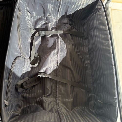 Delsey Black Suitcase Used Large Size