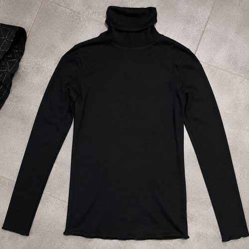 Stradivarius black turtleneck sweater, size S