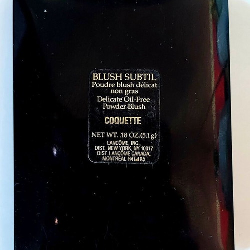 Lancome blush used with nice shade