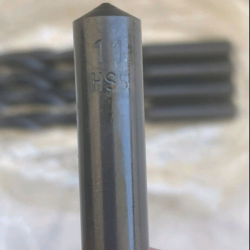 RUKO HSS 11mm Metal Drill Bits Set 5 Pieces New