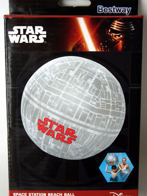 Star Wars Space Station inflatable beach ball 61cm new