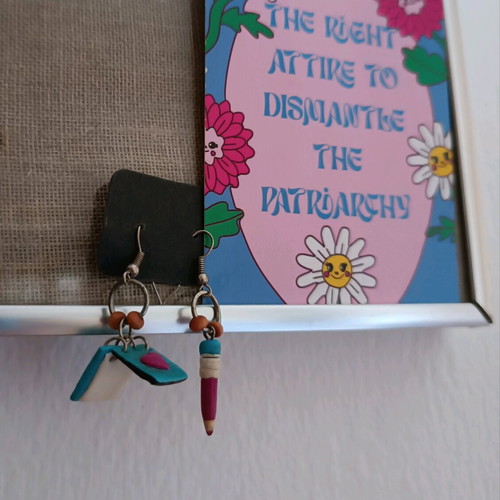 Handmade earrings like new