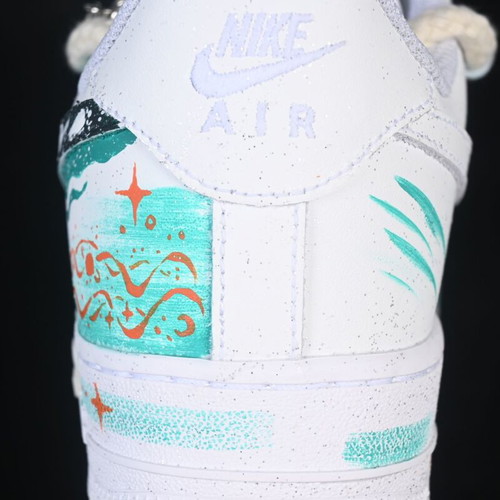 Nike Air Force 1 Aquarius handmade sports shoes new