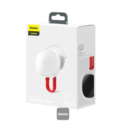 Baseus In Auto 500mAh LED Reading Light new, solar and USB charging