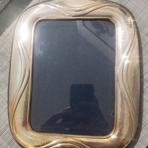 Silver large frame like new