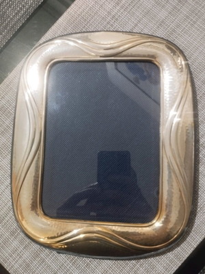 Silver large frame like new