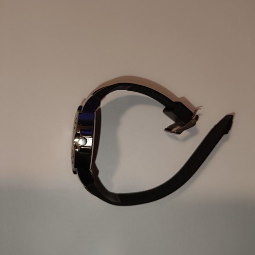 Slazenger men's wristwatch used, rubber strap, 42 mm
