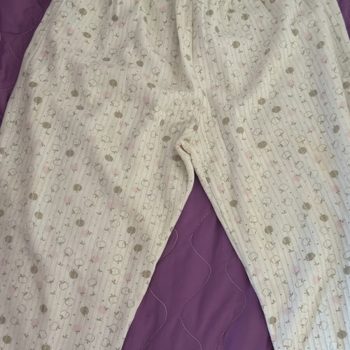 Pyjama set size M like new, cotton with teddy bears graphic