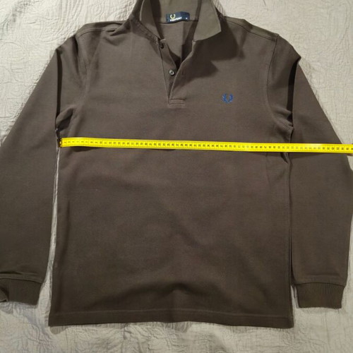 Fred Perry long-sleeve polo shirt, size M