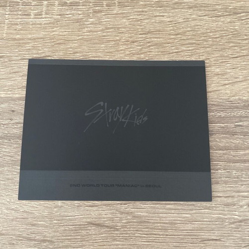 Stray Kids Maniac Blu-ray Polaroid Seungmin official like new