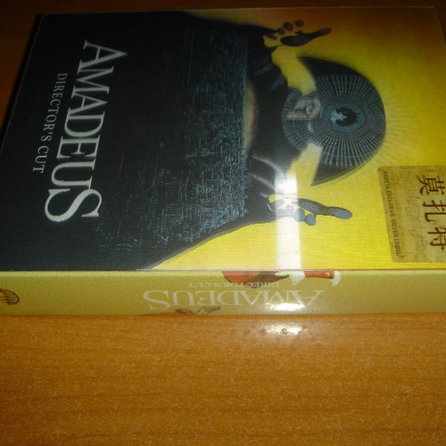 Amadeus Director's Cut Blu-Ray steelbook new with lenticular front cover