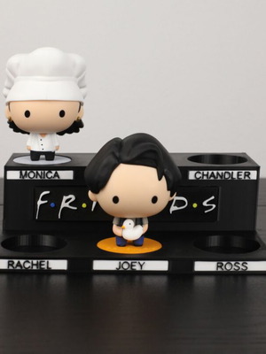 Friends McDonald's Collection figure stand made to order