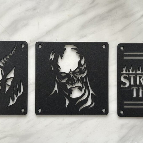 Stranger Things PC fan 120 mm like new, pack of 3