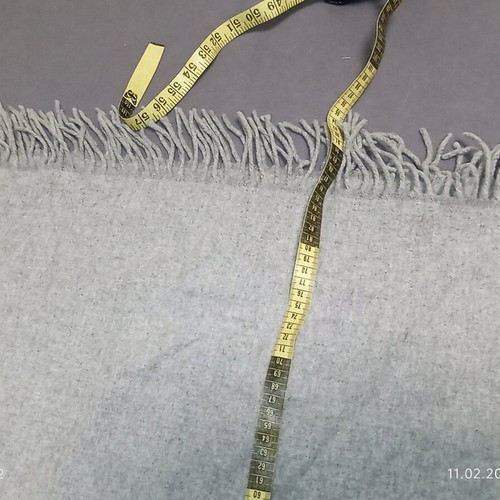 Acne Studios wool scarf like new, gray