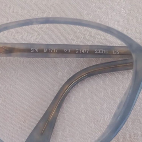 Silhouette Eyeglass Frame like new, SPX M 1717 Blue 55=16 135mm