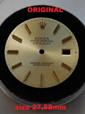 Rolex DateJust dial men's series Ref.16XXX-16213-16233-16263 like new